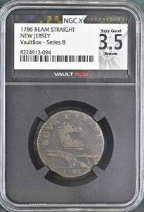 1786�N �r�[���X�g���[�g �j���[�W���[�W�[ NGC VF25 BN �Â����j�I�A���n�R�C�� DL42