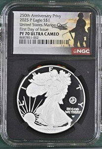 2025-P �V���o�[�C�[�O�� �ĊC������250���ԋ� NGC PF70 �������s FDI !%