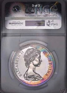 ���C���{�[�g�[�� 1973�N �J�i�_ RCMP 100���N�L�O �V���o�[�h�� NGC SP 66 LOOK 12931