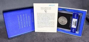 1884-CC �����K���E�_���[ - GSA �n�[�h�P�[�X���� �ԍ����� CoA - NGC MS64 (#59938-L)