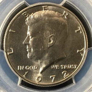 1972�N 50�Z���g �P�l�f�B �n�[�t�_���[ PCGS MS64 83071328 �R�C��6���Z�b�g