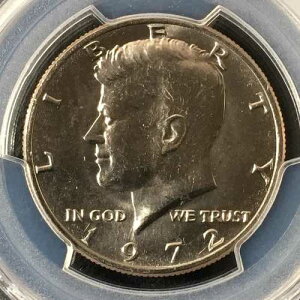 1972�N 50�Z���g �P�l�f�B �n�[�t�_���[ PCGS MS64 83071313 �R�C��6���Z�b�g