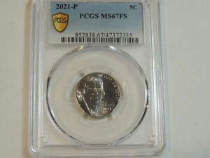 2021 P PCGS MS67FS �W�F�t�@�[�\�� �j�b�P�� �S�[���h�V�[���h