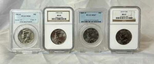 �P�l�f�B �n�[�t�_���[ 4���Z�b�g 1992D 1993DS 2007P 2010P NGC & PCGS �Ӓ�ς�