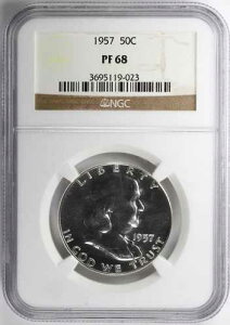 1957�N �v���[�t �t�����N���� �n�[�t�_���[ NGC PF68 50�Z���g