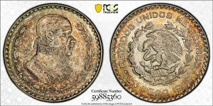 MS65 1962-Mo ���L�V�R �V���o�[ 1�y�\�APCGS Trueview- ���C���{�[�g�[��