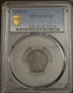 1915�N S �����J�[�� �E�B�[�g �Z���g PCGS XF 40 ���b�g 3253