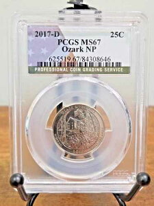2017-D ���V���g�� �N�H�[�^�[ �I�U�[�N ���o�[�E�F�C�Y NP PCGS MS67 #84308646