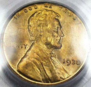 1930 �����J�[�� �Z���g PCGS MS-65 RD... �R����悤�ȐԐF�A�������F���A�ƂĂ��f�G�ł�!!