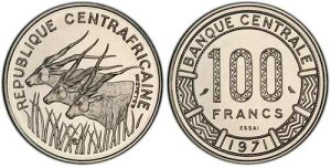 1971�N �����A�t���J���a�� �G�b�T�C 100�t���� �p�^�[�� PCGS SP69 1149