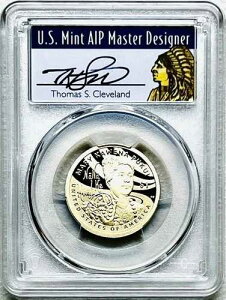 2025 S SACAGAWEA 1�h�� �l�C�e�B�u�A�����J�� PCGS PR70 DCAM FS T.CLEVELAND �T�C������