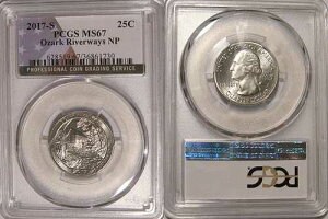 2017�N S �I�U�[�N ���o�[�E�F�C�Y NP �N�H�[�^�[ 25�Z���g PCGS MS67