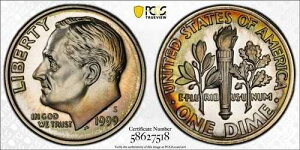 PR68DCAM 1999-S 10�Z���g ���[�Y�x���g �V���o�[ �v���[�t �_�C���APCGS �g�D���[�r���[ ���C���{�[�g�[��