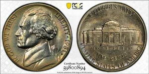 1981-D �W�F�t�@�[�\�� �j�b�P�� PCGS MS64 ���C���{�[�g�[�� ?? �g�[�j���O TrueView