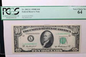 1950B 10�h���A�M������s���APCGS 64 PPQ�A�X���̔� #GFRB037