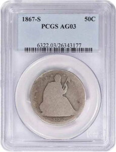 1867-S ���R�̏��_�����h�� AG03 PCGS