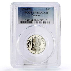 �p�i�} 25 �Z���e�V�� �X�e�[�c�}�� �t�X�g�E�A���Z���i PR69 PCGS �v���[�t �j�b�P���ݕ� 1979�N