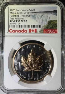2025�N 20�h�� �J�i�_ 1�I���X �V���o�[ ���[�v�� UHR �p���Z�[�e�B���O ���[�Y �M���g NGC Rev PF 70