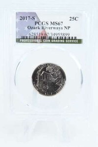 2017-D PCGS MS67 �I�U�[�N�E���o�[�E�F�C�Y NP �N�H�[�^�[�r�W�l�X�X�g���C�N 25�Z���g