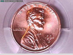 1991 D �����J�[���L�O�كZ���g PCGS MS 67 RD 33087539 �r�f�I