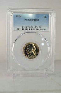 PR68 1956�N �W�F�t�@�[�\�� �j�b�P�� PCGS �O���[�h 5�Z���g �v���[�t �� �����ʃR�C�� PR 68