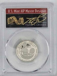 2025 S 25C �A���V�A�E�M�u�\�� PCGS PR70 DCAM FS �g�[�}�X�E�N���[�u�����h�E�A���[�Y �T�C�����x��