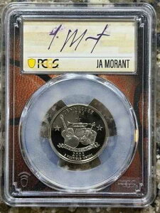 2002�N S Ja Marant �e�l�V�[ �N�H�[�^�[ PCGS PR70DCAM $54 �N�[�|���t��