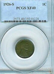 1926-S �����J�[�� �Z���g�FPCGS XF40