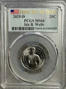 2025 D �A�C�_�EB�E�E�F���Y 25�Z���g PCGS MS66 ���s����