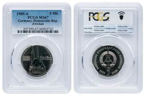 5�}�[�NDDR 1989 A �c���B�b�J�E PCGS MS67-