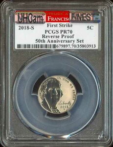 2018�N S ���[�Y�x���g �_�C�� PCGS �t�@�[�X�g�X�g���C�N ���o�[�X �v���[�t PR70 MAC �ō��i��������Ȃ�