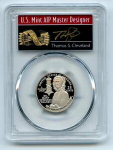 2024 S 25C �N���b�h ���A���[�E�G�h���[�Y �E�H�[�J�[ �N�H�[�^�[ PCGS PR70DCAM FS �N���[�u�����h �A���[�Y
