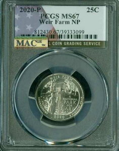 2020 P �E�B�A�[�t�@�[���Y �p�[�N�N�H�[�^�[ PCGS MS67 PQ MAC �X�|�b�g���X *