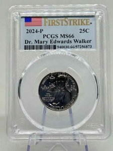 2024 P. �h�N�^�[�E���A���[�E�G�h���[�Y �E�H�[�J�[ �N�H�[�^�[ PCGS MS66 �t�@�[�X�g�X�g���C�N???????