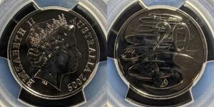 2009�N 20�Z���g �I�[�X�g�����A PCGS MS69 FDC GEM UNC #3193