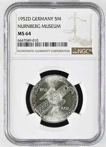 J 388 5 �}�[�N �Q���}�������� 1952�N���� D NGC MS 64 KM019-
