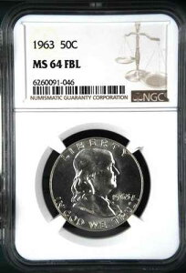 1963�N P �n�[�t�_���[ �t�����N���� NGC MS-64 FBL CAC