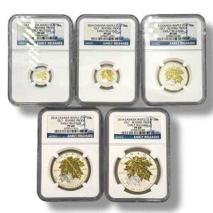 2014�N�J�i�_�� 5���Z�b�g �����␻ ���[�v�����[�t ���o�[�X�v���[�t�Z�b�g NGC PF69