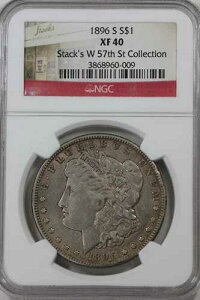 1896-S 1.00 NGC XF40 STACK'S W 57TH ST COLLECTION �����K�����