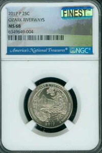 2017 P �I�U�[�N ���o�[�E�F�C �N�H�[�^�[ NGC MS68 MAC �ō��� & �X�|�b�g���X �|�b�v 6 �B