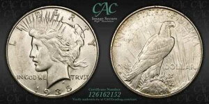 1935-S �s�[�X�_���[�AVAM-4�ADDR�A�g�b�v50�A������+�ACACG MS-61�APop 1
