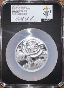 2024 �T���A 5�I���X ���C�g �I�u ���o�e�B UHR FDOI NGC Enh Rev PF70 N.V. �j�[�P���N �T�C������ ??