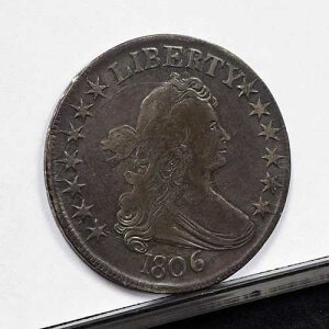 1806�N �����n�[�t�_���[ - Pt6 w/stem - Ch VF �ڍׁA���_���[�W���� (#59168-L)