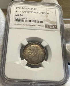 1906�N�� 1���C��݁A���[�}�j�A NGC MS64