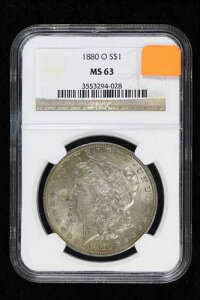 1880-O �����K���E�_���[ NGC MS 63 4NQU