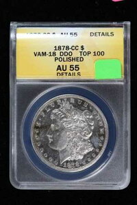 1878-CC �����K���E�_���[ ANACS Au 55 �ڍ׌����ς� VAM-18 DDO �g�b�v100 3IMH