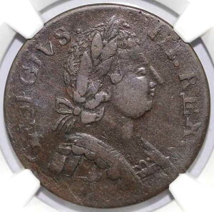 1787 1/2p Georgivs Machin's Mills W-7910 Vlack 17-87B NGC XF 40