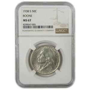 �_�j�G���E�u�[���L�O�n�[�t�h�� 1938 S MS 67 NGC SKU:I20575