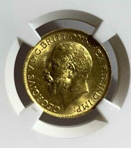 �S�[���h�\�u�����A1927�N��A�t���J���� NGC MS63