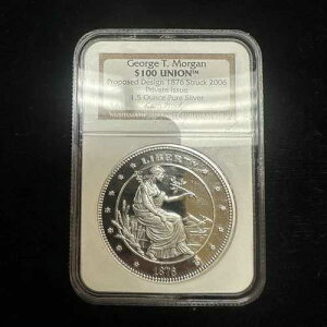 1876�N�����A2006�N�W���[�W�ET�E���[�K�� 100�h�� ���j�I�� 1.5�I���X �V���o�[ NGC �W�F���v���[�t